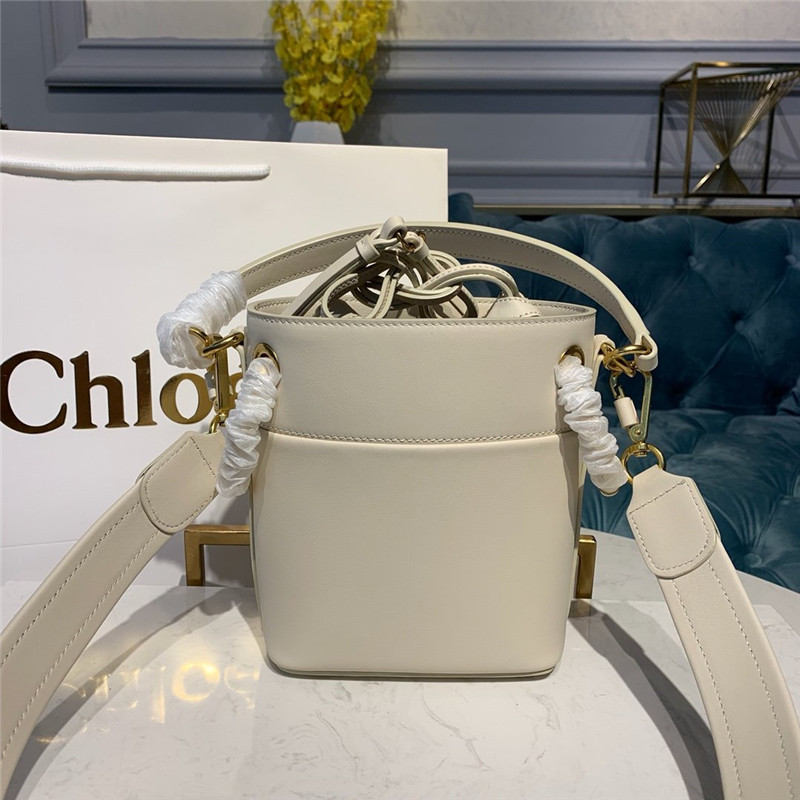 chloe roy bucket bag white - Image 5