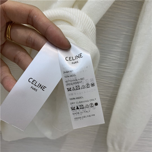 celine white cardigan - Image 3