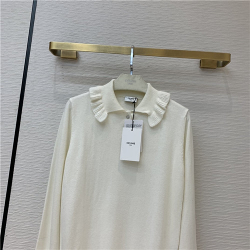 celine white cardigan - Image 6