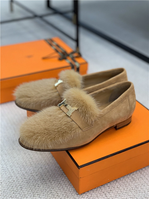 hermes mink loafers shoe - Image 2