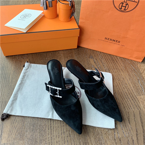 hermes heeled sandals