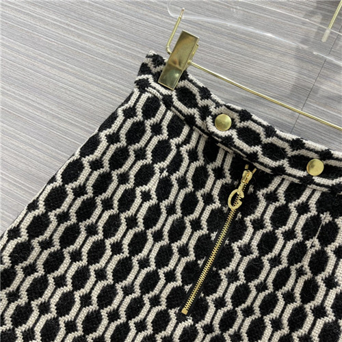 gucci wool tweed long skirt - Image 8