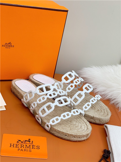 hermes flat slippers