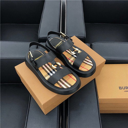 burberry platform sandals