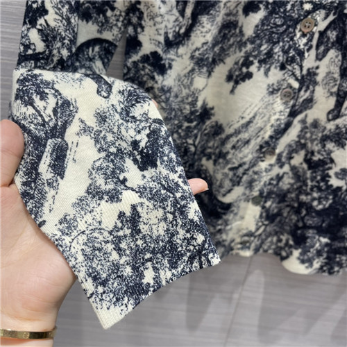 dior jungle animal pattern print cardigan - Image 5