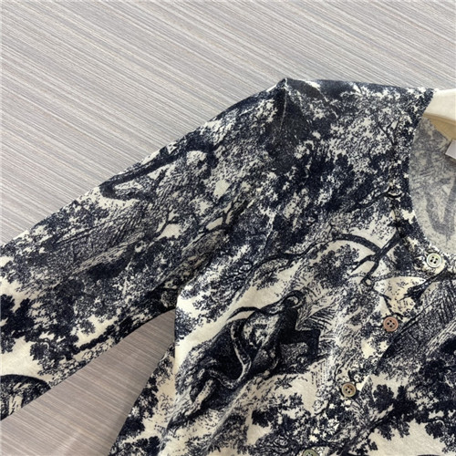 dior jungle animal pattern print cardigan - Image 6