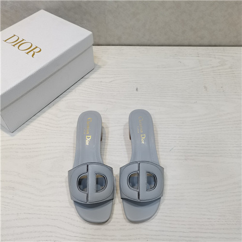 dior CD letters rhinestone slippers - Image 3