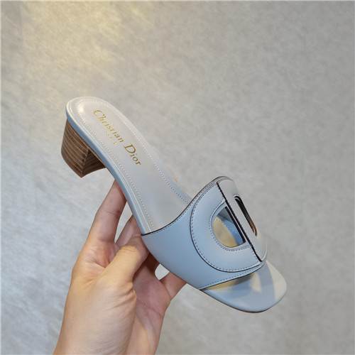 dior CD letters rhinestone slippers - Image 4