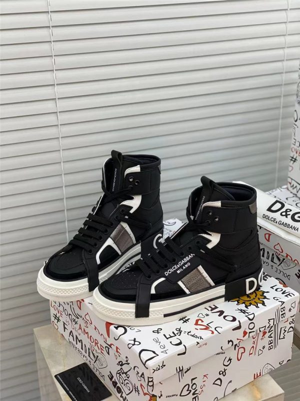 dolce & gabbana d&g high top sneakers
