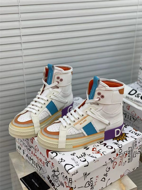 dolce & gabbana d&g high top sneakers