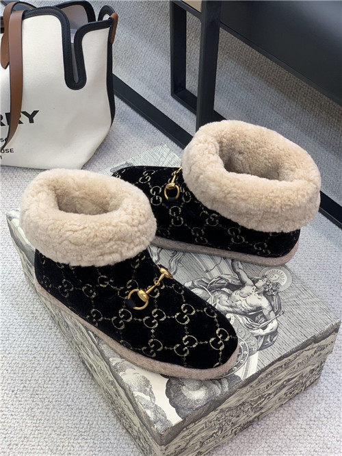 gucci fria gg wool-blend ankle boots - Image 6