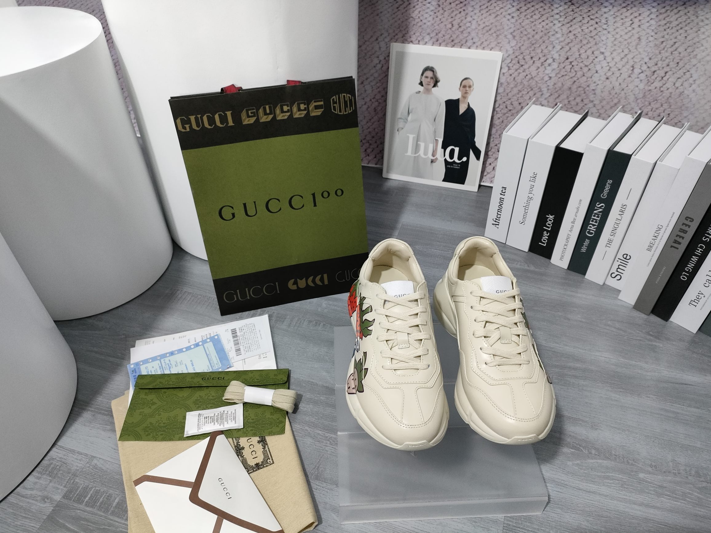 High version of Gucci dad shoes for couple F - Image 2