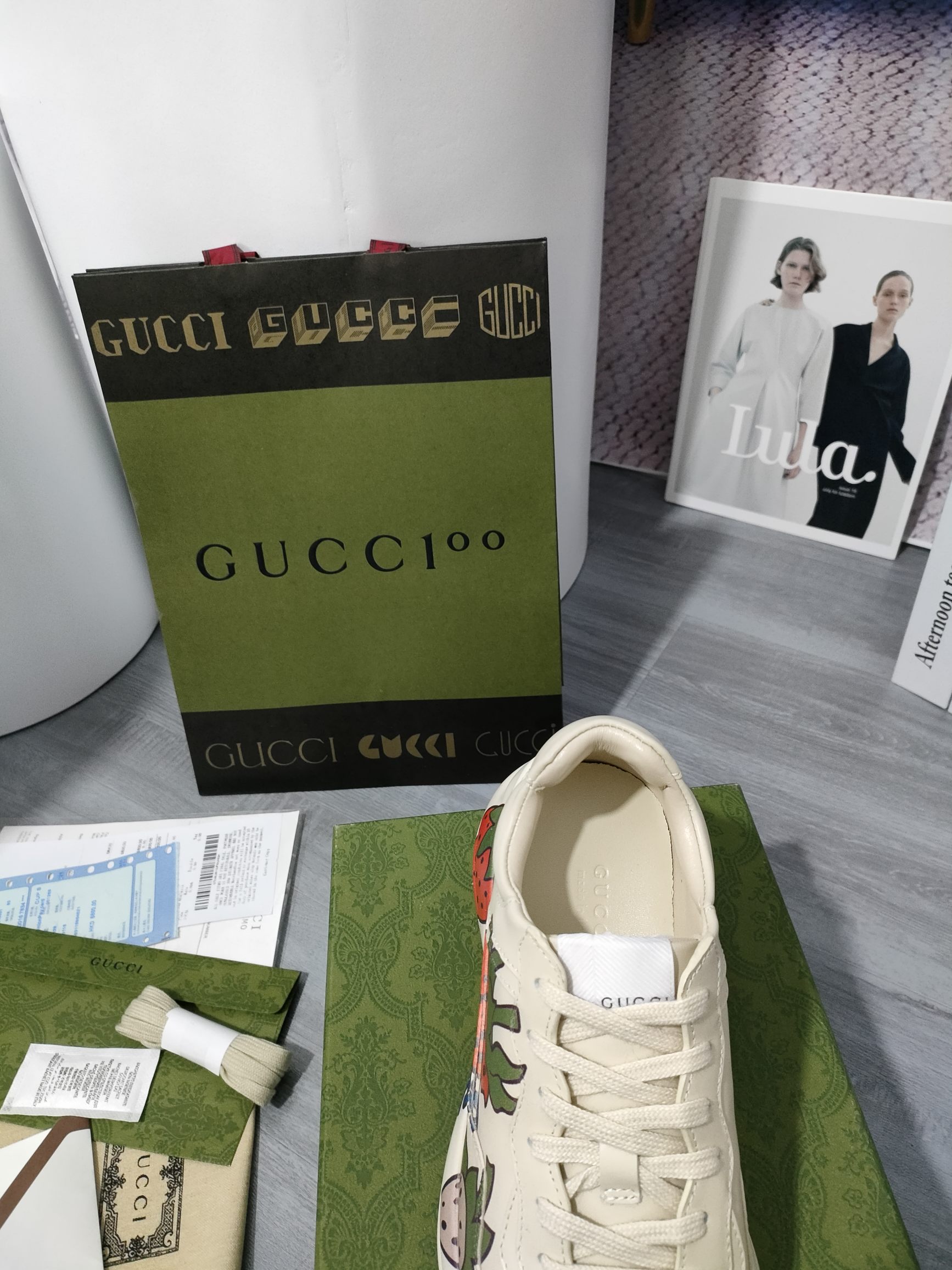High version of Gucci dad shoes for couple F - Image 6
