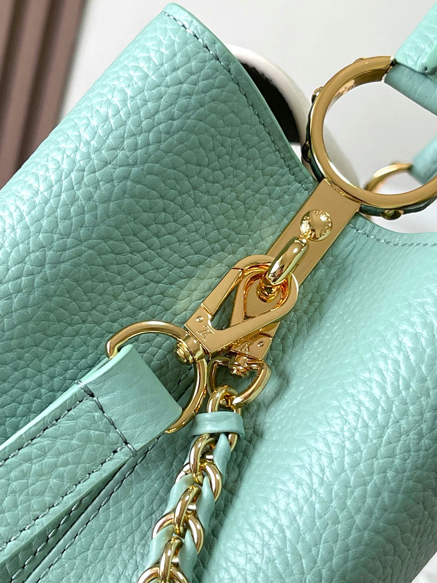 (Version) Premium M24471 Light Green with White Gold Upgraded Hardw - Image 7