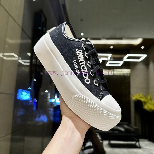 Jimmy CHOO will be released in 2024, featuring canvas casual white shoes with the latest cra8mp6ok6p