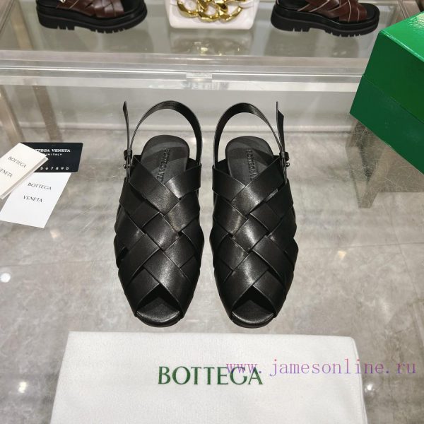 The original development of BottegaVeneta Bottega lovers' knitting sandals, the 2023ss new l2rw4m3va