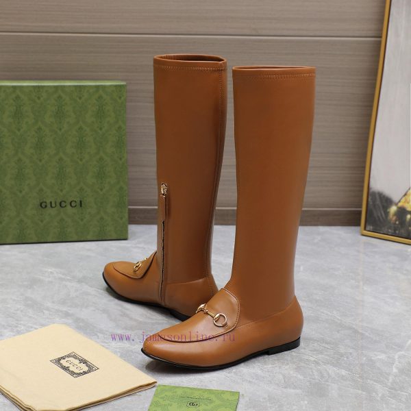 The most in the marketGucci2023 horseneck buckle elastic bootsGucciGucci elastic sheepskin bxhoaffta