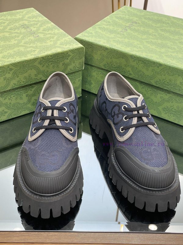 23 Gucci Thick Bottom GG Lace Couple Shoes Original Custom 11 RemakesThe purchasing agent leya521yp0