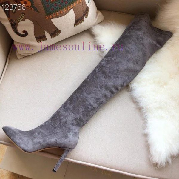 JIMMY CHOO elastic boots are made of high-quality fabric with silky double-sided velvet and uyifimpj