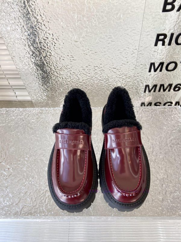 BALENCIAGA Balenciaga TRACTOR Big Head Derby Shoes Le Fu Mao ShoesThe previous derby updatedbam3o1lq