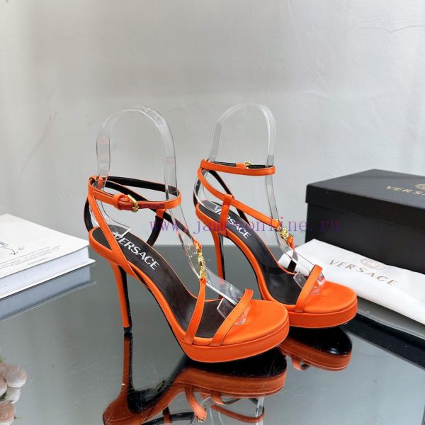Versace 2024 Spring/Summer New Waterproof Platform Sandals High Heels———————————— The Milan xhw5xx6p