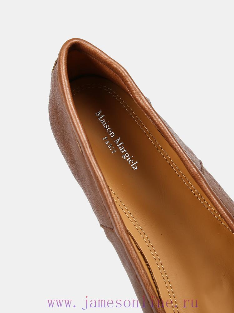Maison Margiela 24 Early Spring New Wrinkle New Split Toe Flat Shoes, Original One to One Crpb6hvxmf - Image 10
