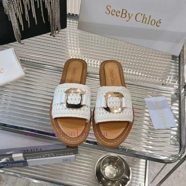 Chloe's new woven slippers for 2024 make a dazzling debut, a perfect match of fashion and codtr5zkuk