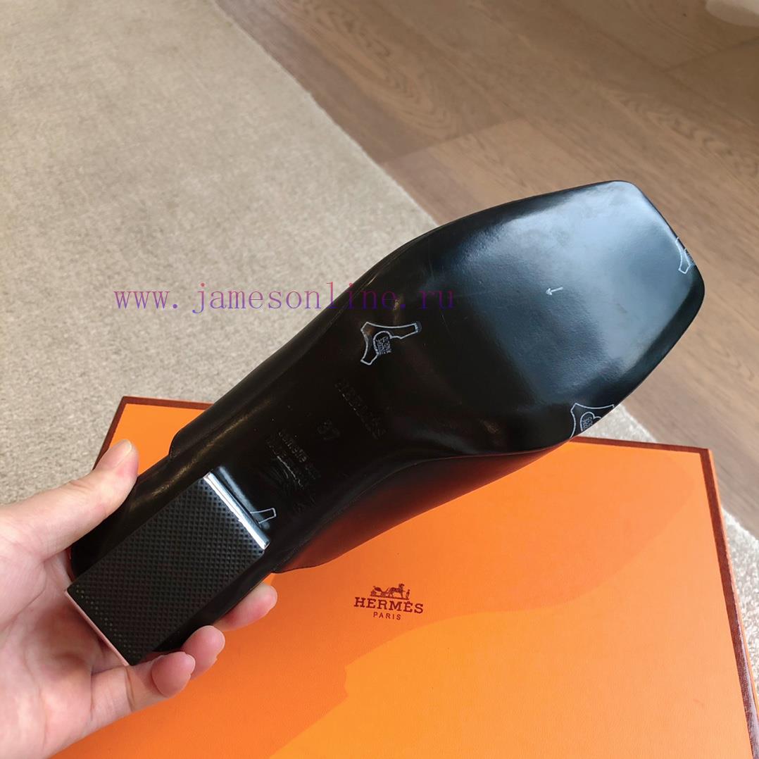 Hermes... 2.5cm flat bottomed slippers2024 New Products+Explosive SeriesGenuine leather out58rt77wg - Image 10