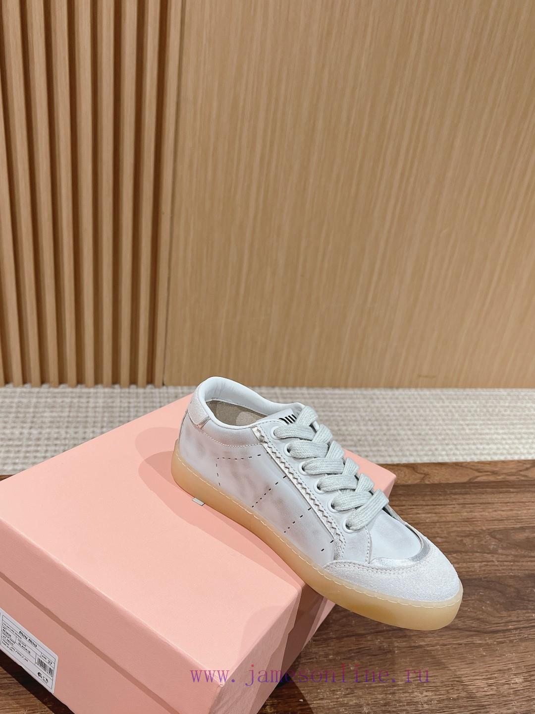 ?????? Miu Miu's new American retro style~A must-have for dirty shoes with a stylish and styi4jc6a28 - Image 4