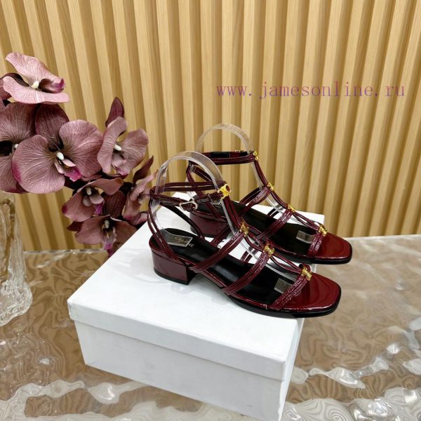 παπουτσια 90's | Roman Sandals New Collection -2024 Spring/Summer Collection ◼️ CELINE ◼️ Celine's New Spring An w1u1tup1 | χρυσά πέδιλα 2017