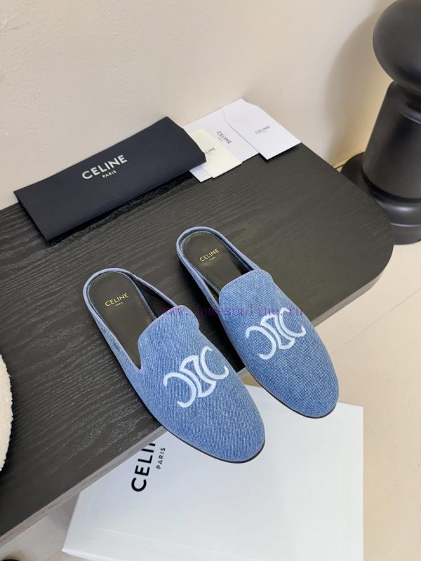 παντοφλες worstok | Celine * Celine 2025ss New Baotou Half TrailerThe Internet Celebrity Instagram Grass Planting A bnjl4d84 | ανατομικα παπουτσια γυναικεία level