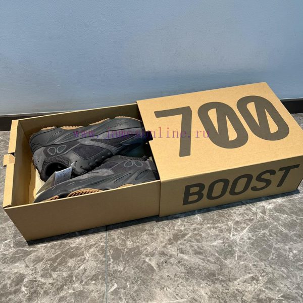 βραδινα πεδιλα 2019 | The Top Of The Line Adidas Originals Yeezy Boost 700 Black Rubber "Utility Black" Shoe Features lvo9bine | nike γαλαζια παπουτσια