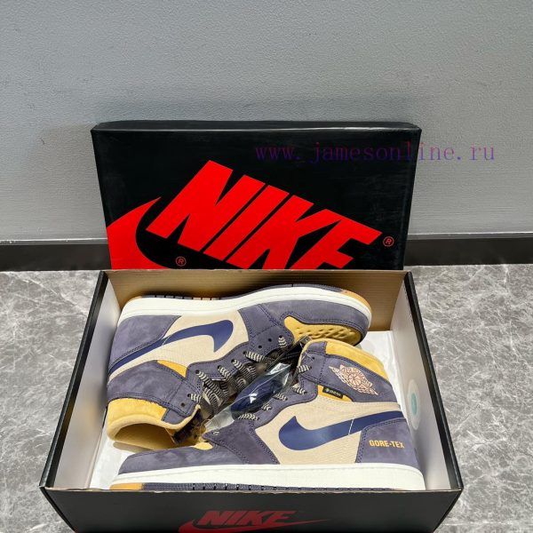 παιδικα πεδιλα με πολυ τακουνι | The Jordan Air Jordan 1 Element Gore Tex "Sky J Purple" High Cut Blue Brown Color Scheme Uses S yzujhwv6 | camper παπουτσια ανδρικα 2018