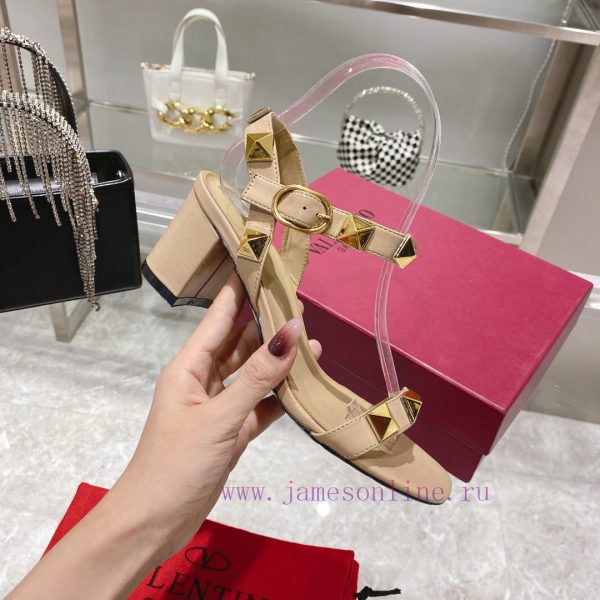 skrtz αντρικα μποτακια | Valentinotino 〰️ Valentino Riveted Sandals New Top QualityImported Sheepskin UpperImported Shee 5i1fzo14 | δετο πέδιλο χοντρότακούνι