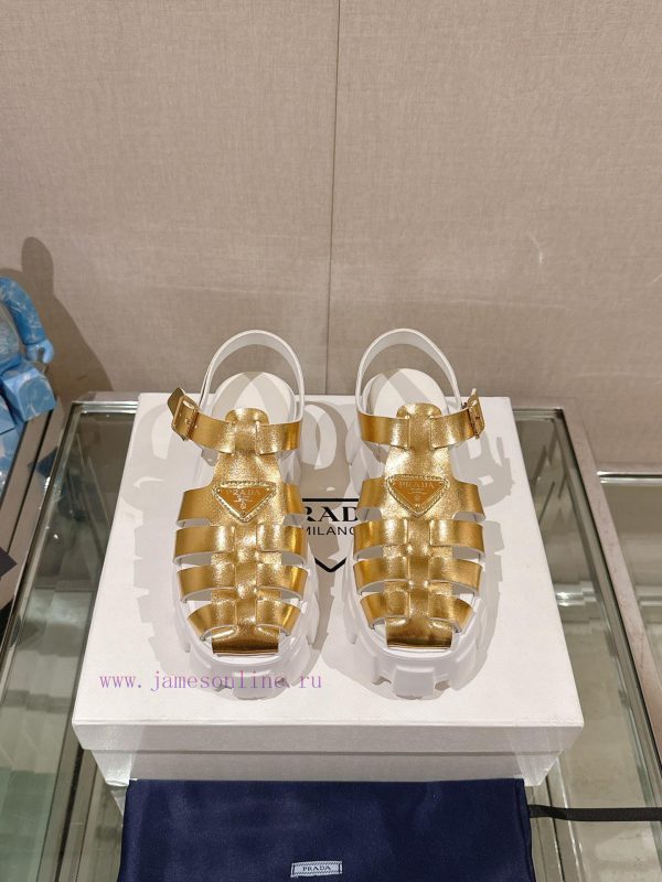 πρασινο φλουο γυναικειο πεδιλο | -24Fw Spring/Summer New Prada Rubber Roman Monolith Thick Bottom SandalsThis Sandal Reinterpret frw1k0o6 | γυναικειες φθηνες μποτες