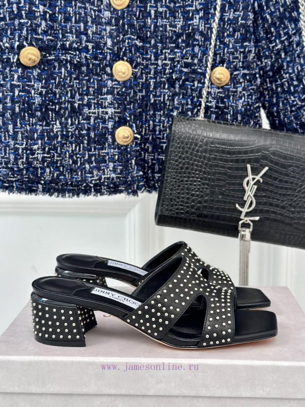 gucci παντοφλα | Jimmy Choo | Jimmy Zhou Classic Coarse Heeled SlippersFull Of Girlish Style With Both Modern An gzrlqnmc | leopard μποτακια με χοντρο τακουνι