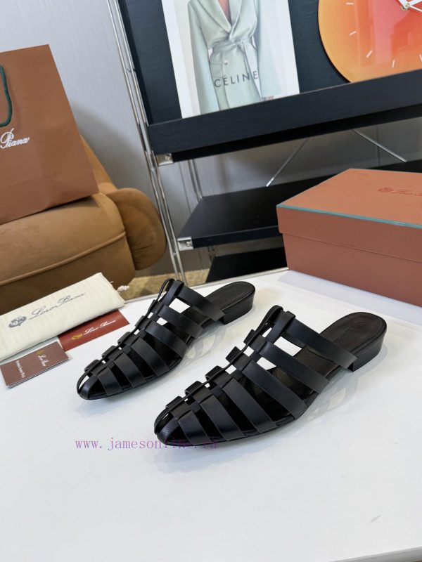 ή παπούτσια | Single ShoeBrand Loro Piana2024's First Hollowed Out Design Slippers Comfortable And CasualThe gsfl2bt3 | παπουτσια τρεξιμο γυναικεια