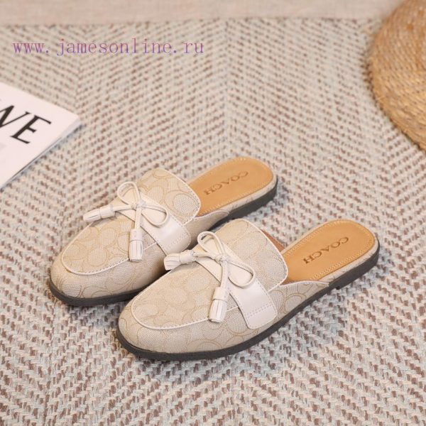 ασημι γοβεσ migato | Off White 35-40COACH/Coach Willow Nail SlippersLazy Shoes Are Easy To Put On And Take Off With cx7psihp | παπουτσια τυπου all star