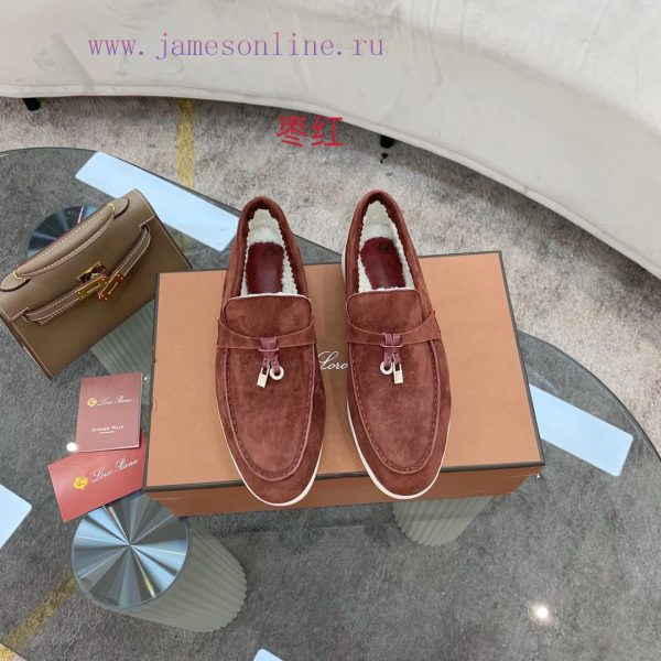 ηλεκρικ μποτακι καλοκαιρινο | Loro Piana Lambhair Loafers Italy's Top Cashmere Retro Elegant Low-key Luxury Fashion Practical r6ty78wz | παιδικα παπουτσια αγοριστικα