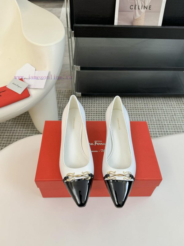 θγγ πεδιλα | Salvatore Ferragamo 25 Early Spring Collection New Product Iconic Bow Buckle Coarse Custom Shoe 11b9vssk | doca παπουτσια μποτακια