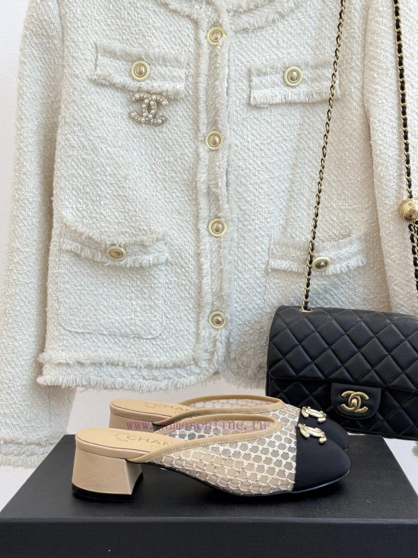 παπουτσια γυναικεια ανοιξη 2016 | Chanel | Chanel Classic Spring/Summer New ProductsMesh Water Diamond Double C Coarse Heel Half j0t8uqov | ζεστά χνουδωτά αδιάβροχα μπότες