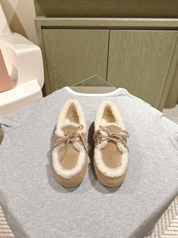 ζαρα γοβεσ | | ²⁰²4 𝐬𝐬  🤍🤎MIUMIU New American Retro Style Wool Integrated Bean Shoes~a Must-have~casual And jkvo3lgt | σανιφλεχ ανδρικες παντοφλες