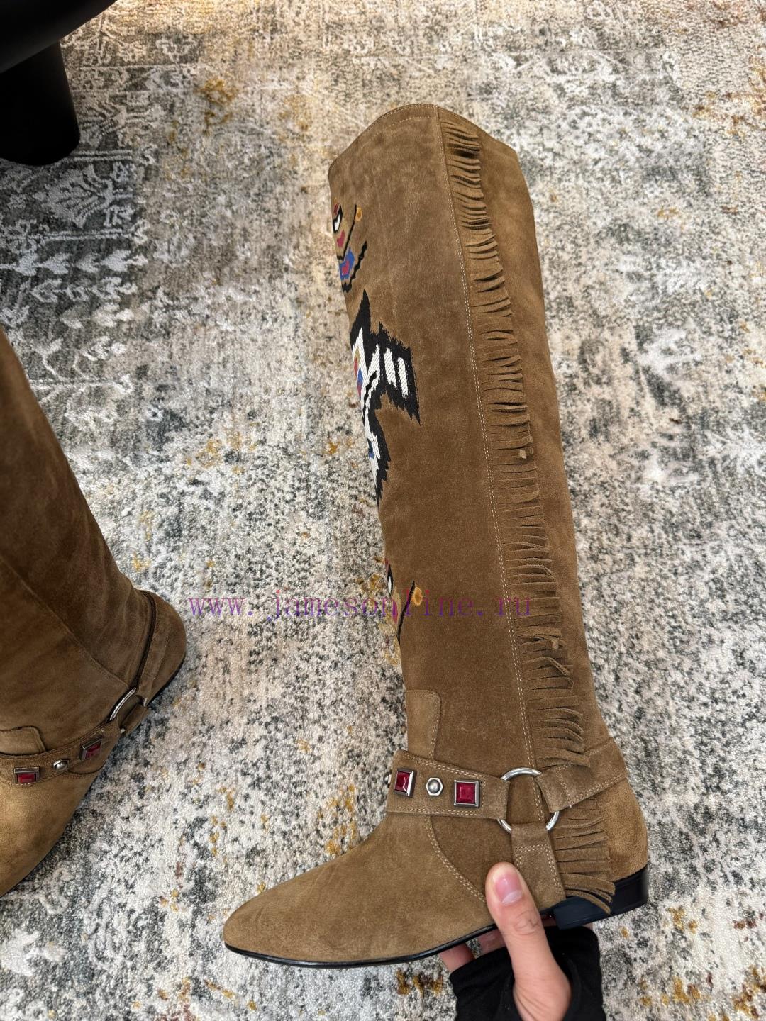 μποτακια χιονιου | Original Development Of 𝙄𝙨𝙖𝙗𝙚𝙡𝙈𝙖𝙧𝙖𝙣𝙩𝟐𝟓𝑭𝒘Imported Silk OxfordInner CowhideLeather SoleThe Return jr0jr7xa | πέδιλα αναρρίχησης δέντρων - Image 5