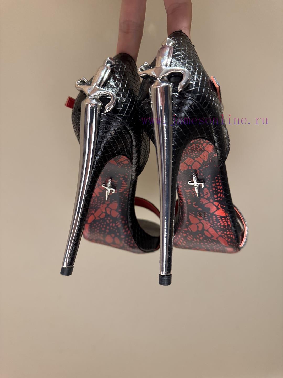 road παπουτσια χαιδαρι | Cesare Paciotti Dagger High Heels: A Sharp Blade Inserting Into The HeartOut Of Print Heavy Inv m785wrd4 | evangeliadrosi μποτακια κουρελου - Image 9