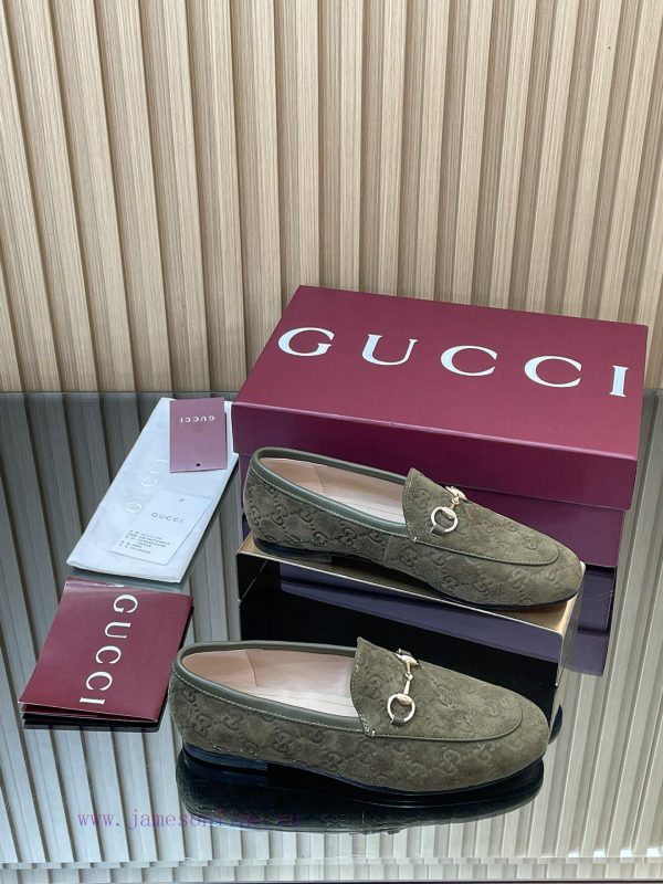 ανατομικες παντοφλες naturelle | 2025 Early Autumn Gucci Jordaan Series New Product 5D Stereoscopic Deer Skin Mini Double GG Guc wsalgitu | γοβες με φιαπα και λεπτο τακουνι