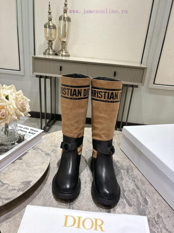 galleria di scarpe μποτακια | Pili Mao Li 20The Latest Dior CD Autumn And Winter Boots Retro Workwear Boots Are Easy To Wear dkynttjn | παπουτσια κλοουν πατρον