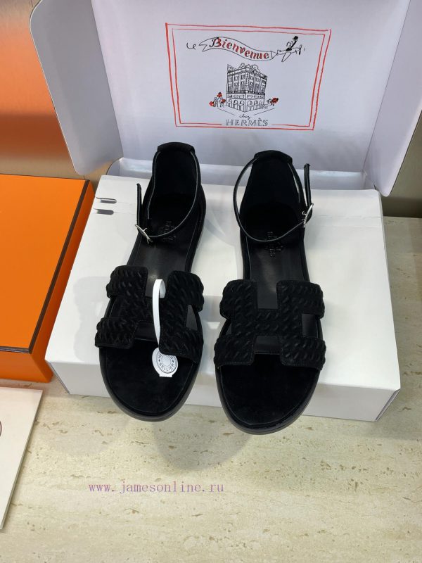 γινεκια μπότα με θα κούνια | Hermes 2025 Spring/Summer New Colors Classic Edition Santorini Color Blocked I-shaped Dragging m0aczlq1 | κοκκινη μποτα