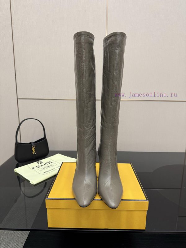 adidas παιδικο μποτακι | FENDI Arco Blind Eel Leather BootsThis Cylindrical Boot Features A Tapered Toe And High Heel De uvgyz4n2 | δυο ποδια σε ενα παπουτσι