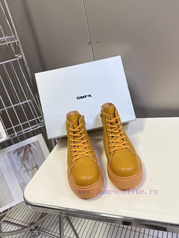 τα πιο καυτα τακουνια της χρονιας | China-Chic Brand SMFK Autumn And Winter Thick Soled Casual Shoes Martin BootsNumerous Celebriti 5y2gkyur | επωνυμα πεδιλα