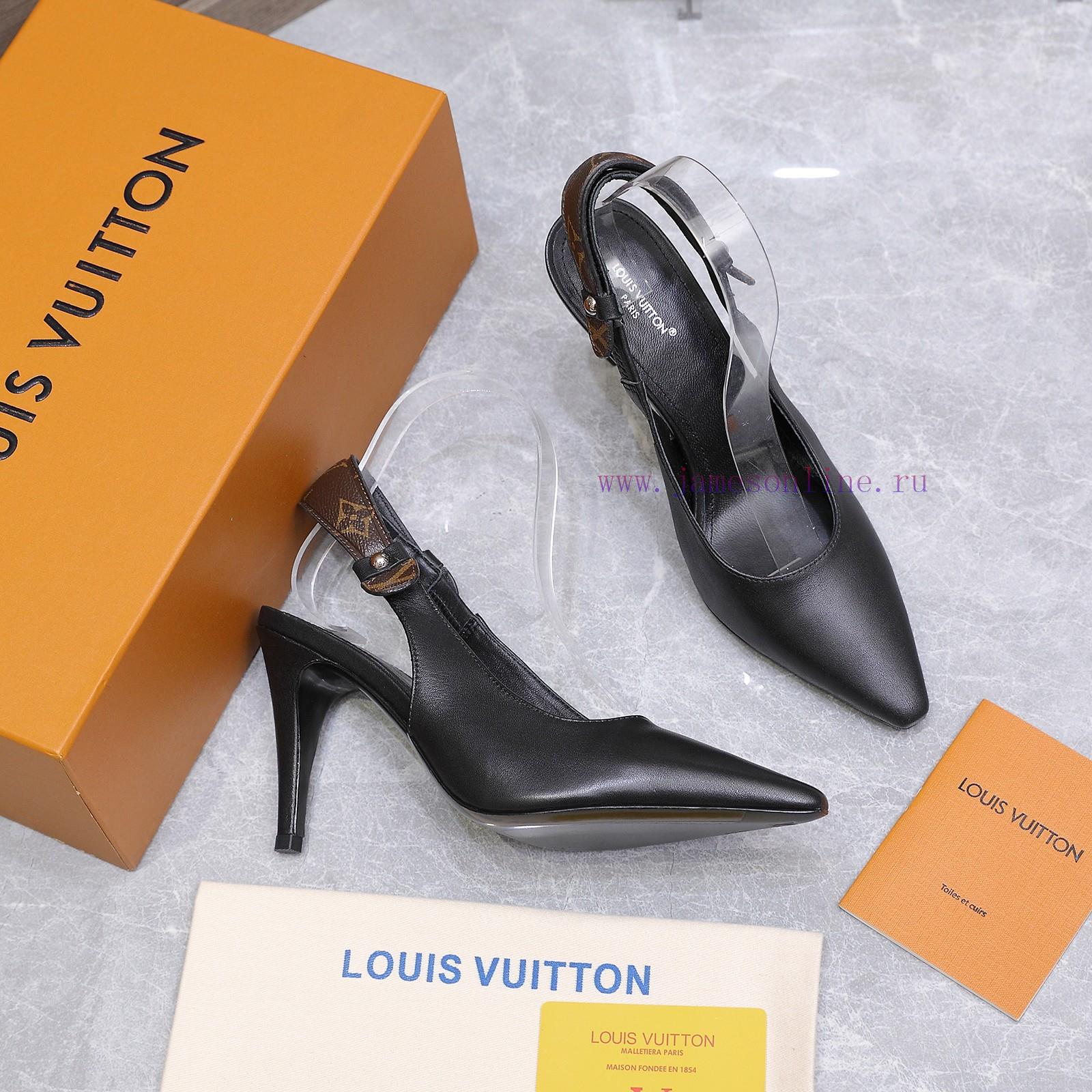 γαλοτσεσ 43 νουμερο | The Most25ss Summer New LOUIS VUITTON Louis Vuitton LV LEGACY Open Heel High Heels And Empty Sa ih8tkt5m | best price γυναικεια παπουτσια - Image 3